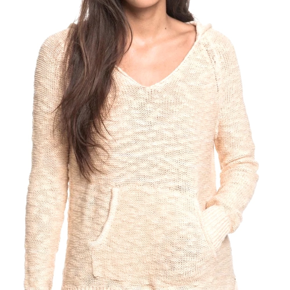 Roxy Sweater Hooded Pullover Size Small